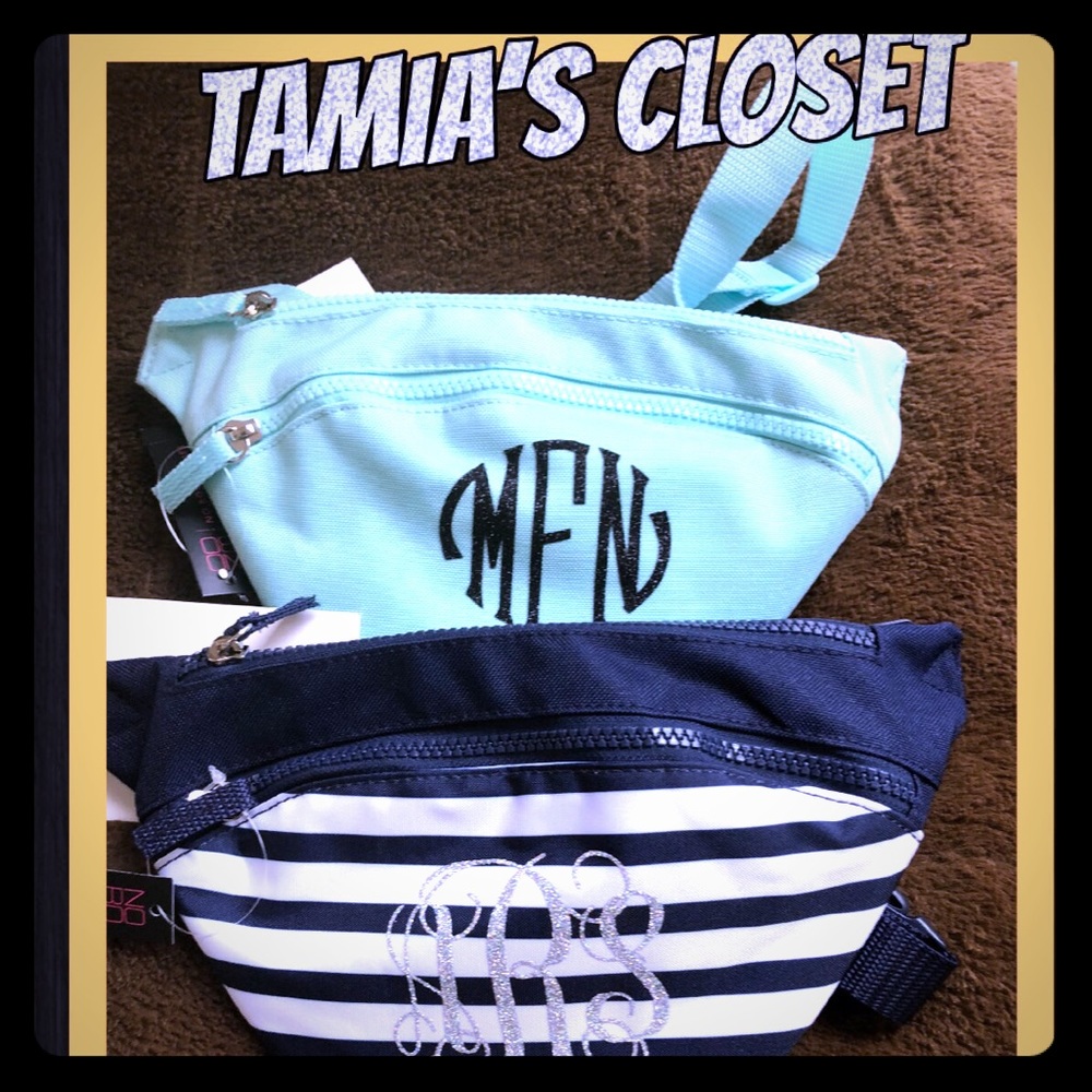 Monogram fanny packs